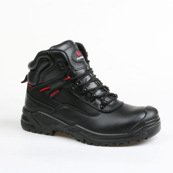 High Top Wear Resistant Anti Smash Steel Toe Cap Waterproof Safety Shoes