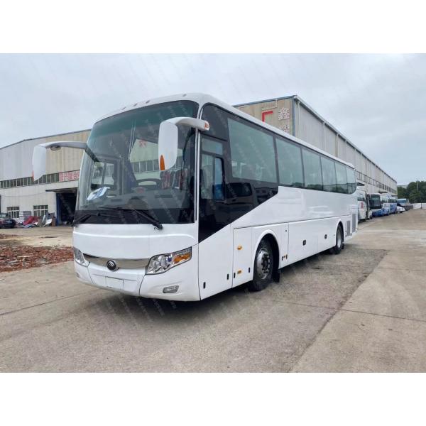 Manual Transmission Type 60 Seats Used Buses in India Yu Tong Luxury Bus AC Equipped