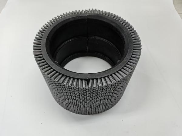 Plastic Rotary Brush- BRUSH ROLL SEGMENT 300X203X216MM for paper corrugated machine New 100%
