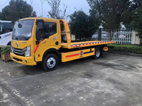 China Factory DFAC DongFeng Light Duty 5Ton Flatbed Body Platform Tow Truck Wrecker Flatbed Recovery Truck Tow Wrecker Body