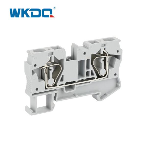 Din Rail IEC 800V 57A JST 6 Spring Cage Terminal Block