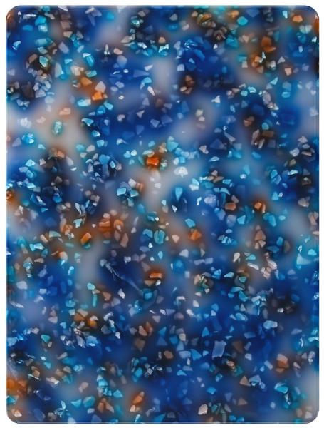 1/8 Inch 8x4Ft Dark Blue Acrylic Perspex Sheet Colored Plastic Sheets