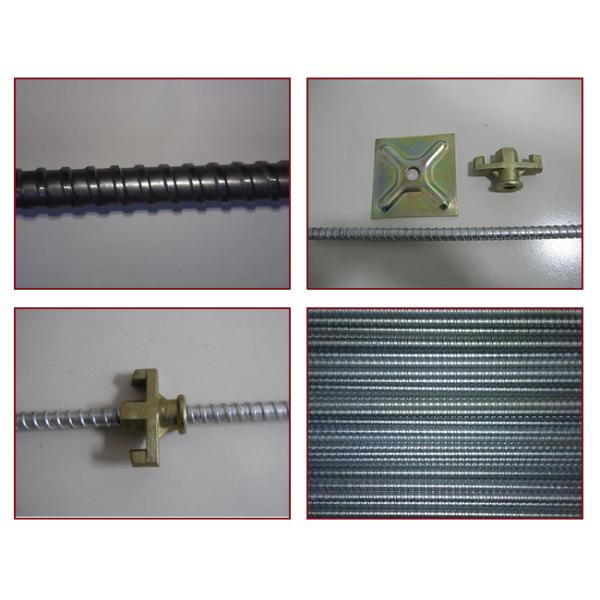 Self Finish Q235 17mm Wall Tie Rod For Formwork