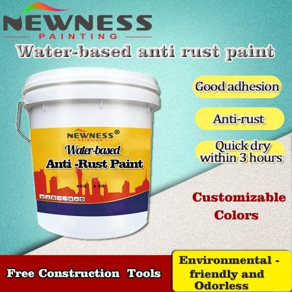 Anti-Corrosive Liquid Coating for Steel and Metal NEWNESS Alkyd Mica Iron Oxide Paint