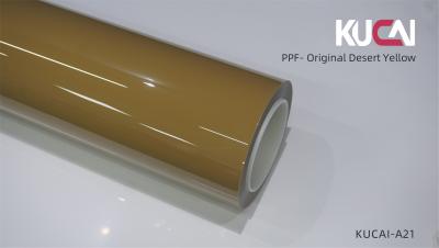 Original Desert Yellow PPF Auto Paint Protection Film Seamless Wrap 7.5Mil Thick