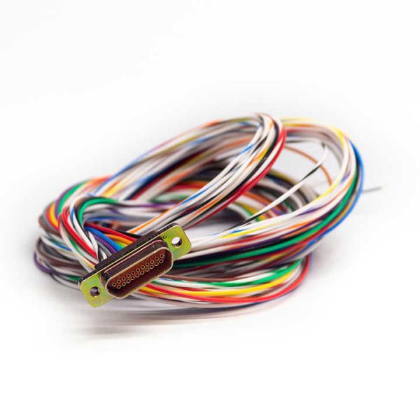 ITT Cannon MDM Series J30J-25TJ 25pin Male Plug Micro-D Connectors Miniature Connector