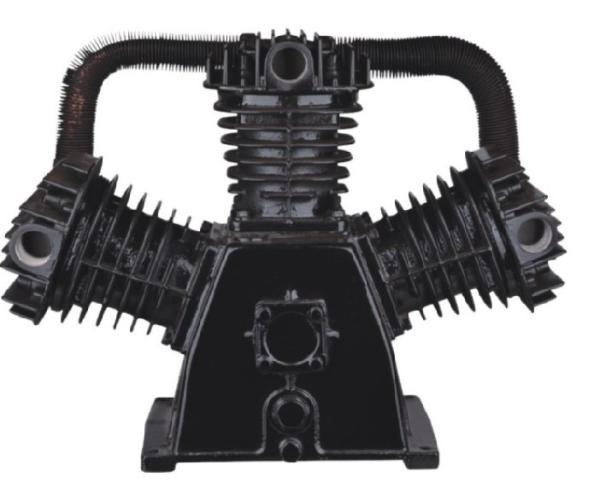 4HP/3.0KW Quiet Reciprocating Piston Compressor Head Adjustable Speed 920 RPM 8bar Pressure