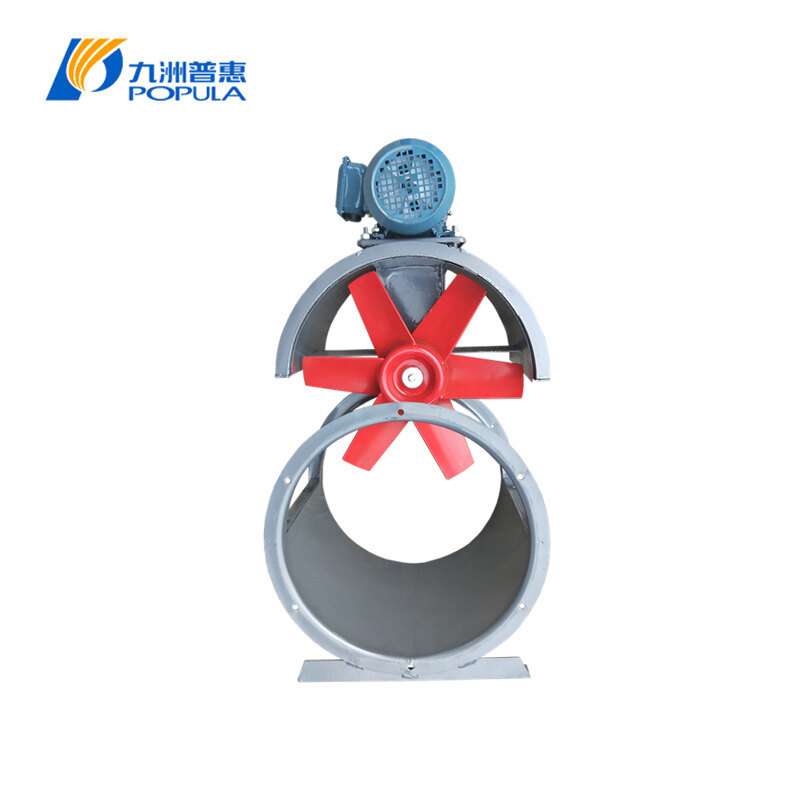 High Strength Blade Belt Driven Axial Fan Low Noise For Gas Conveying Cooling And Drying