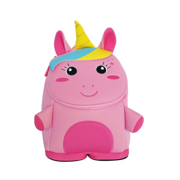 NHB084 Nohoo eco-friendly Unicorn preschool neoprene Backpack for kids
