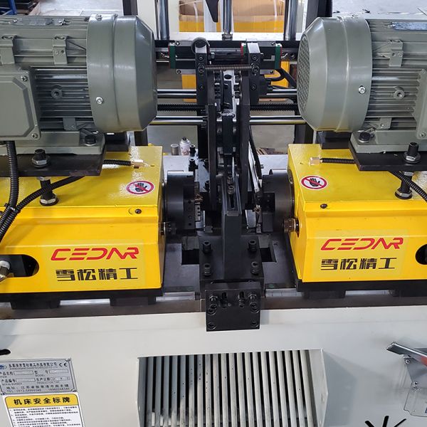 Aluminum Profile Chamfering Machine Steel Bar End Chamfering Machine Double Head