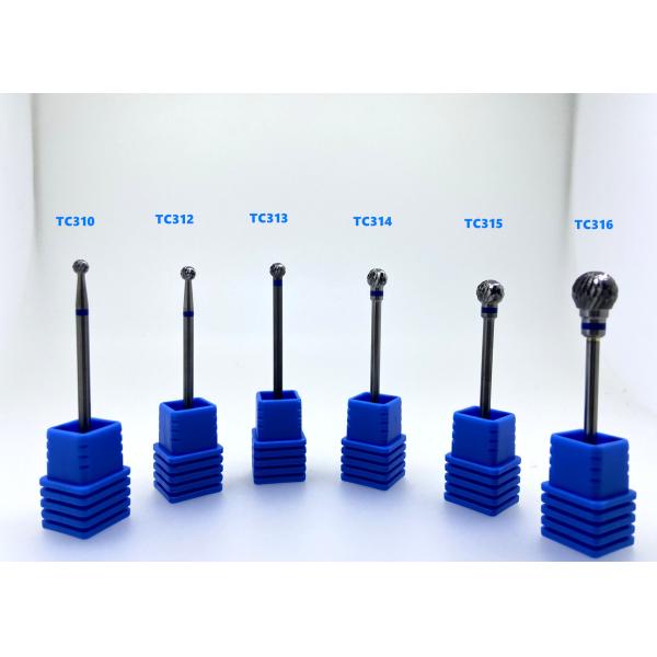 Uncoated Plaster Acrylic Trimming Bur Tungsten Carbide Grinding Points