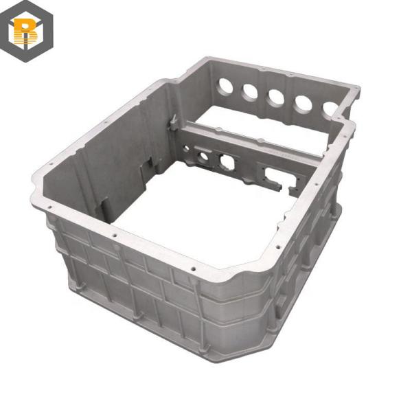 OEM Customized Aluminium Motor Body Spare Part with Vertical Pressure Chamber Structure