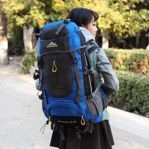 45L Lightweight Hiking Backpack  Packable Trekking Backpack Waterproof AZO Free
