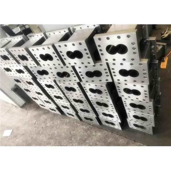 58mm Twin Screw Extruder Barrel With Bi-Metallic Linears