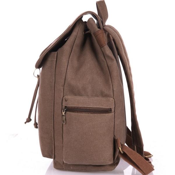 Female thick washed canvas backpack large-capacity leisure travel bag man bag tide