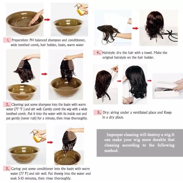 Natural Looking Short Synthetic Wigs , 14 Inches Brown Wavy Side Part Heat Resistant Fiber Wig