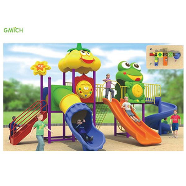 Kids Slide Playground Combination Amusement Park Play Outdoor Ground Toy Equipment