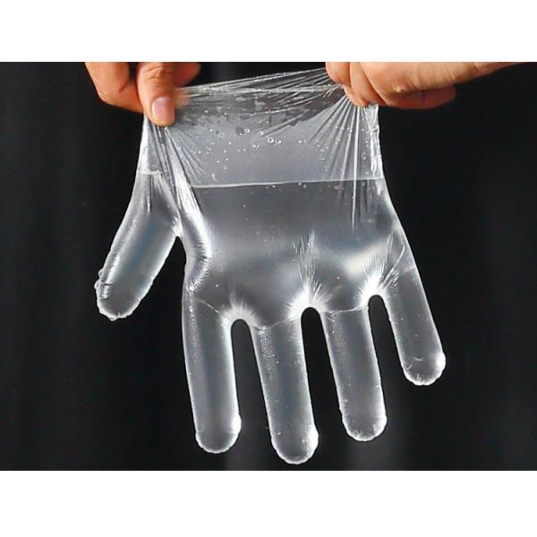 Non Sterile Polyethylene Disposable Gloves Disposable PE Gloves For Food
