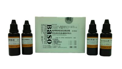Tache de mélanine (méthode de teinture au sulfate ferreux)