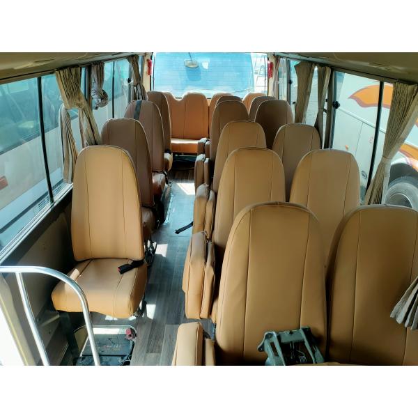Toyota Van Second Hand Used Coaster Bus 30seats Diesel Engine 14B 15B 1HZ 2016-2020