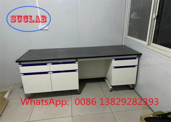 Fire Resistant Epoxy Resin Chemistry Lab Workbench Chemical Resistant Lab Workbench