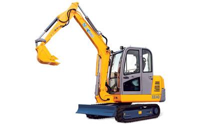 2017 New XCMG 5.5t Mini Crawler Machine Excavator XE55D with Good Performance