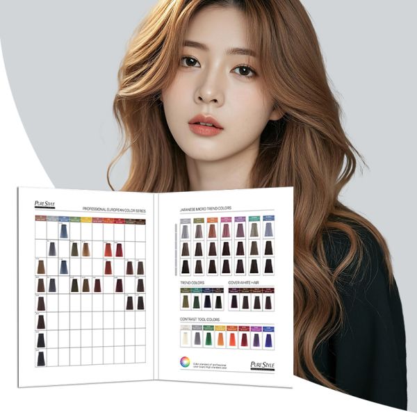 Professional OEM Purestyle Hair Color Chart 47 High Quality Colors Best Price