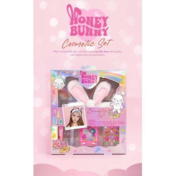 Kids Makeup Kit With Cute Bunny Headband