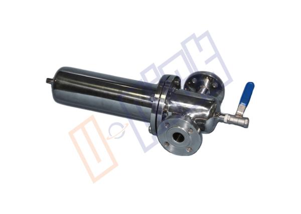 10 Inch SS Cartridge Filter Housing / Industrial Filter Housing Dangling Mounted Style