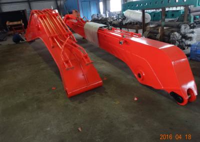 18 M Doosan DX300 Excavator Long Reach Boom With 0.5 Cum Bucket / Auxiliary Pipe