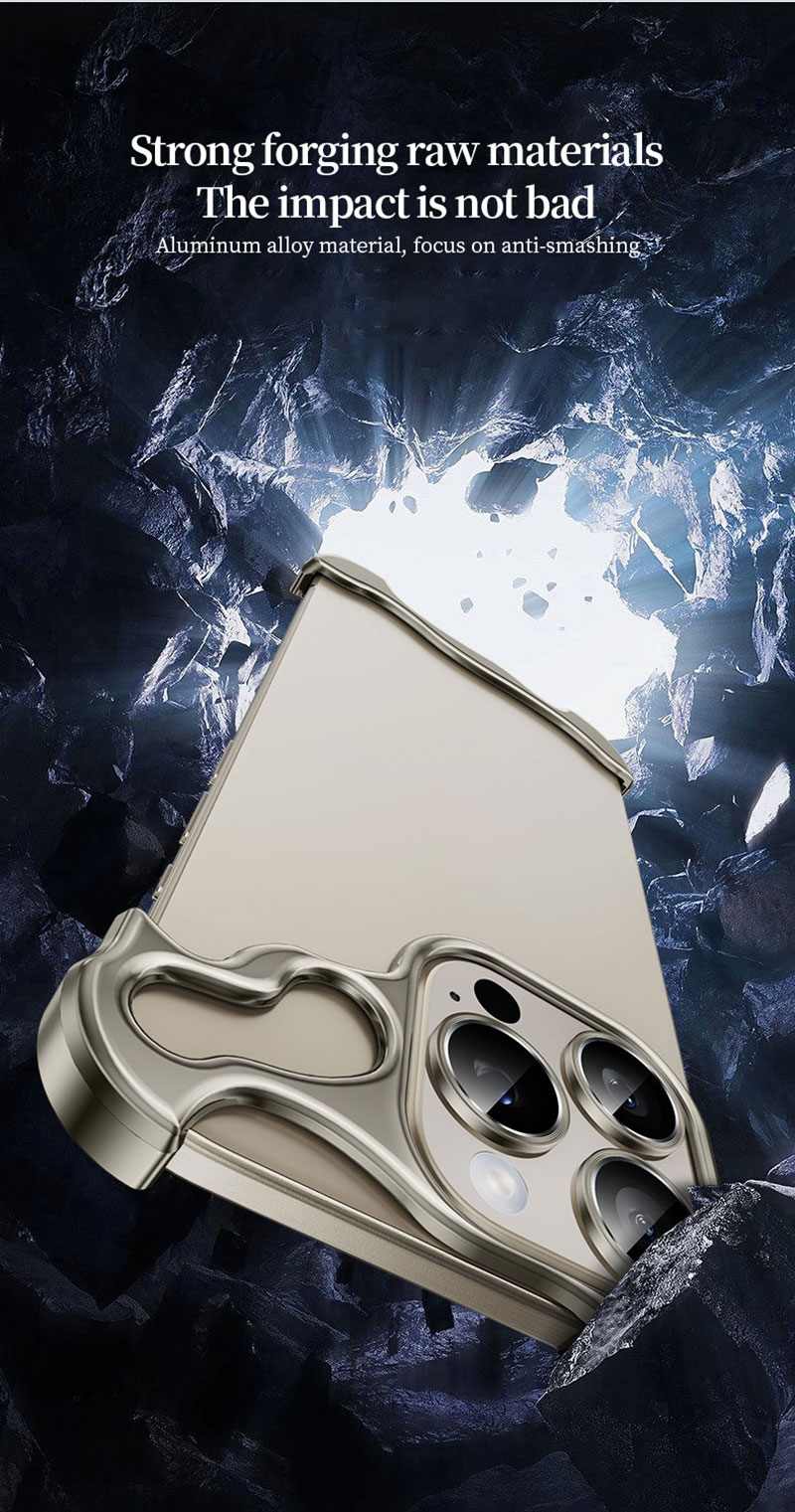 Metal Phone Case for Iphone 15 14 Pro Max 360 Magnetic Cases I 13 Customize Anti Drop Proof Slim Sjk385
