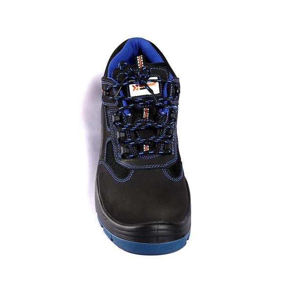 Rubber EVA Sole Low Cut Safety Shoes For Oil Resistance And Slip Resistant