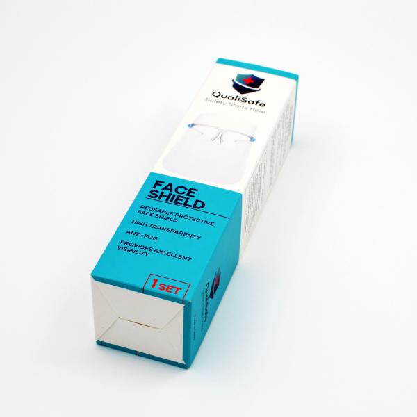 Artpaper Foldable Flat Luxurious Gift Box Crash Lock Bottom Face Shield Packaging Box