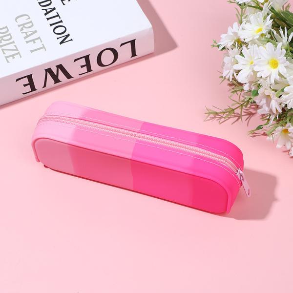 Силиконовый карандашный носитель без BPA Большая долговечность для школьных принадлежностей