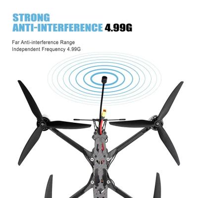 Long Flight FPV Drone 15inch 5.8G 3W VTX 80A Stack 915ELRS VRX 7KG Heavy Payload with Night Vision Camera Race Drone