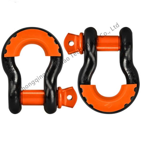 General Industry Bow Shackle Heavy Duty Ultimate Strength with Safety Bolt Pin