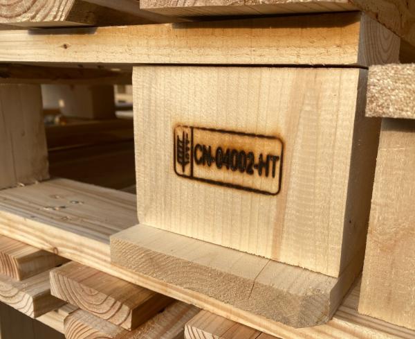Single Face Non Fumigation Pallets New Pine Wood European Standard Pallets
