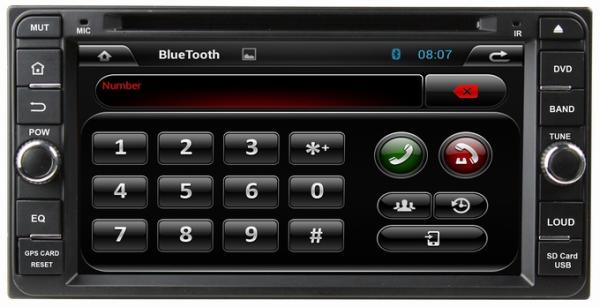 Ouchuangbo Pure Android 4.2 DVD Stereo Radio for Toyota Fortuner /Avanza /Terios 3G Wifi USB GPS Navigation OCB-6957C