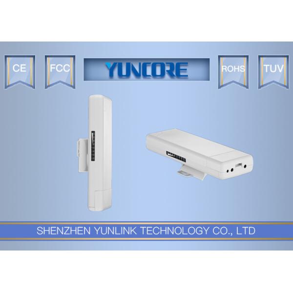 5KM 5.8 GHz Outdoor CPE , 450Mbps 300mW PTP PTmP 11AC Wireless WiFi Bridge Dustproof