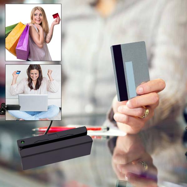 Single Direction Magnetic Card Reader Built - In Buzzer With Two LED Lamp