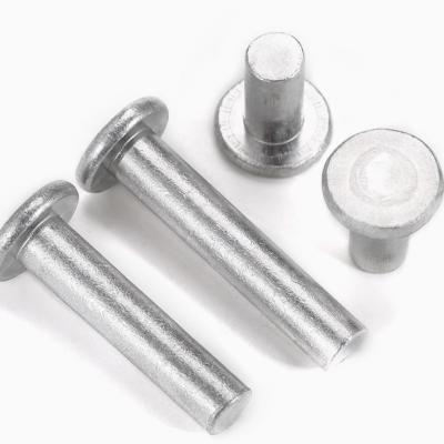 3/8 7/16 1/2 de aço inoxidável Rebites sólidos de cabeça plana SUS 304 SUS 316 A2 A4-80