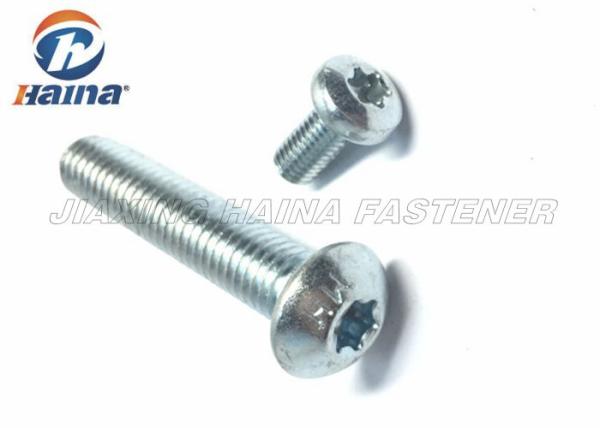 ISO14583 Zinc plated Carbon steel Security Machine Screws
