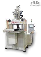 120 Ton Vertical Single Slide Injection Molding Machine With Blue Sheet Metal Security Door