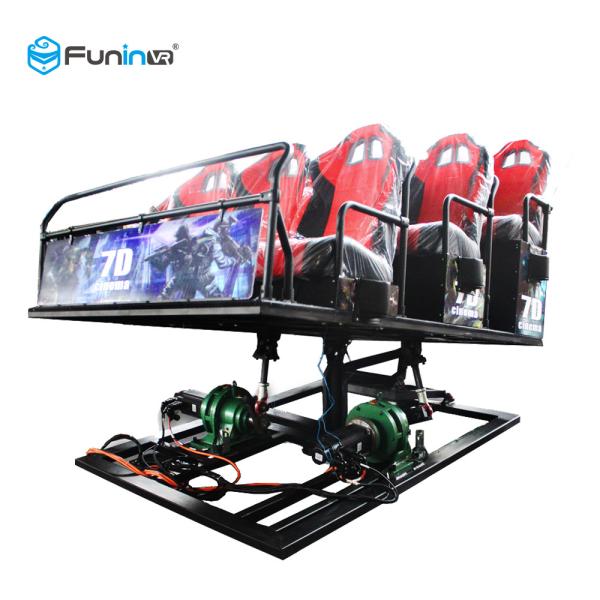 Dual Projection 7D Movie Theater , Dynamic 5d 9d 12d Cinema With 8 9 12 Seats