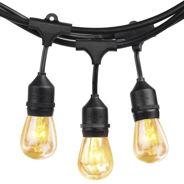 Well Designed Power Cord Operated Backyard String Lights For Customized Color