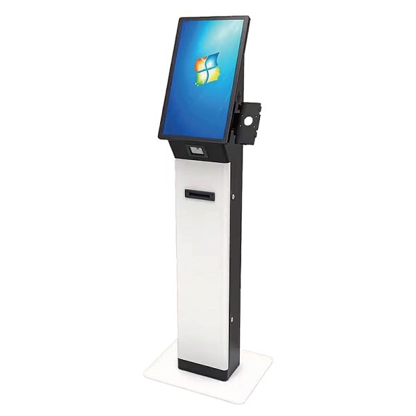 27/32-inch touchscreen self-service checkout kiosk, running Android and Windows systems. Suitable for supermarket payment terminals and restaurant ordering machines.