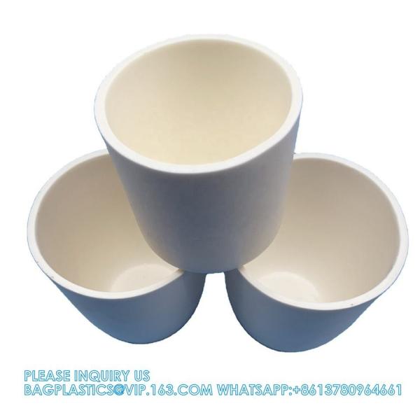 Alumina Al2o3 Ceramic Crucible High Alumina Material Glass Melting Crucible For Lab Laboratory