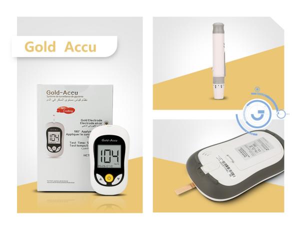 Arterial Whole Blood Diabetes Monitor Kit , Pharmacy Home Blood Sugar Test Kit