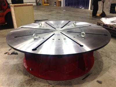 OEM Positioner giratório da soldadura de 15 T com etapa - menos rotação da conversão de freqüência