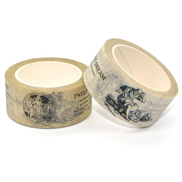 Лента для маскировки бумаги Washi Washi связывает изготовленный на заказ распределитель тесьмой печатая ленту для маскировки Washi для ребенка